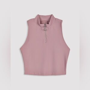 NWOT Quarter zip tank top - Medium